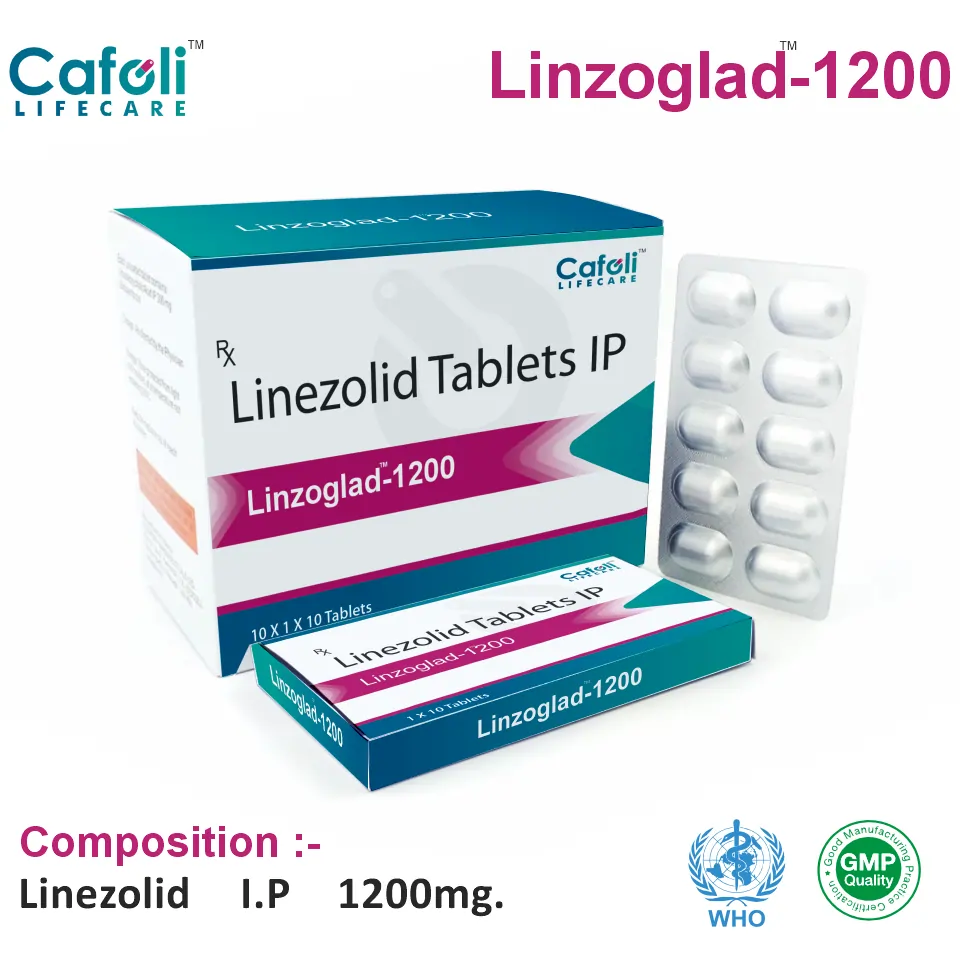 Linezolid 1200mg Critical Care Franchise in Hyderabad